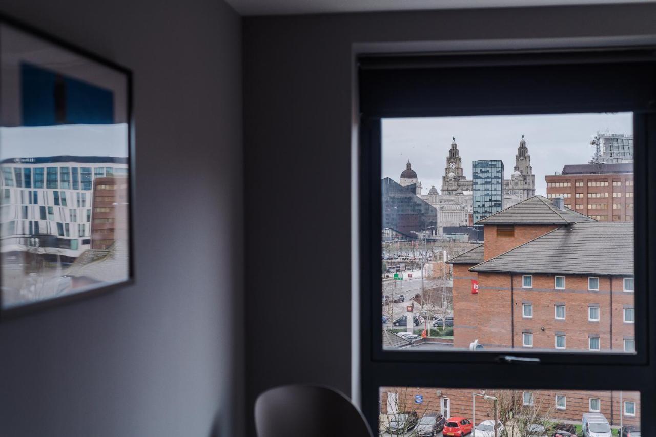 Host Apartments - Contemporary 3 Bed Apt With Balcony - Perfect For Long Stays Liverpool Dış mekan fotoğraf